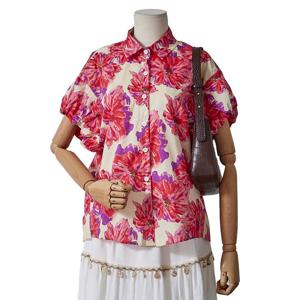 [포커스]캡퍼프 플라워 블라우스_FM5D3BL3174