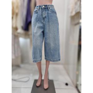 올앤선드리 세이브존06 숏데님 청바지 A5M4IJ396