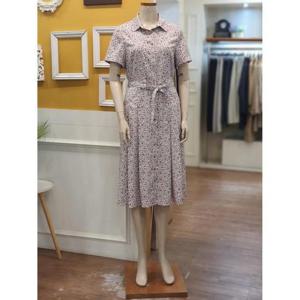 BCBG 세이브존01 체리 플라워 원피스 B5B4O681