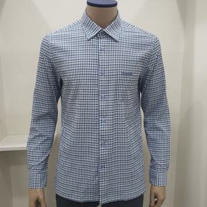 [크로커다일남성]선염 써커 체크 긴팔 남방 CDAABWS1407-44_SC