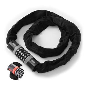 자전거 도난방지 강철 체인 번호키 자물쇠(120cm)