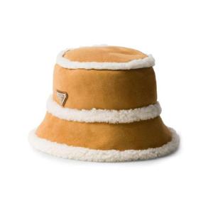 25 FW 프라다 스웨이드 시어링 버킷 햇 2HC1372C5A TP433111686