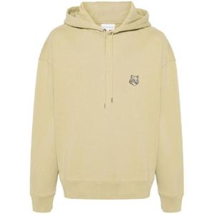 25 FW Maison Kitsune 볼드 폭스 헤드 패치 후드티 LM00705KM0001 TP432058402
