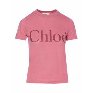 [CHLOE] 여성 티셔츠 로고 25SJH081926N8 Nude Neutrals /8