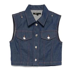 25 FW 마쥬 데님 크롭 베스트 MFPBL007730103 TP435794545