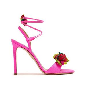 25 FW 아쿠아주라 스트로베리 펀치 가죽 샌들 105mm STWHIGS0WRNUPK TP432198024