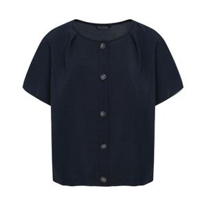 [린]리아쥬 셋업 버튼 블라우스(LCBLPE4700/다크네이비)_DG