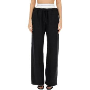 티바이알렉산더왕 릴렉스 핏 박서 로고 팬츠 4CC1244349 020A