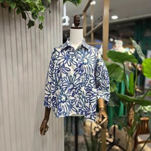 스테파니 HC05 스케치플라워셔츠 A25SH5215