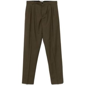 생로랑 스트레이트 팬츠 815813 Y405W3402 BROWN