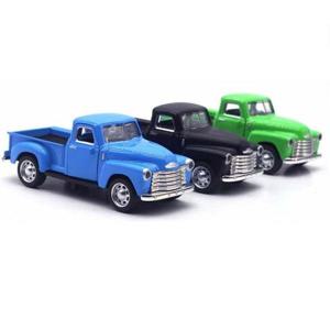시보레 빈티지 트럭 자동차 모형 피규어 장난감