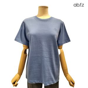 [에이비에프지]심플 자수 포인트 반팔 면 티셔츠 APZ5QK32G