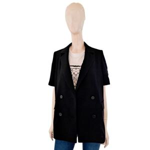 [숲]더블 박시 뒤 트임 반팔 자켓 SB6JK301