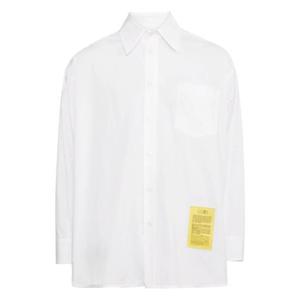MM6 메종마르지엘라 긴팔 셔츠 M35480 SH0DT0034 100 WHITE