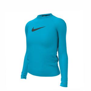 [나이키 스윔]아동래쉬가드 여아동 솔리드 스우시 롱 슬리브 하이드로가드 NESSD743-480