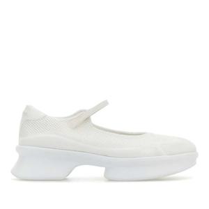 프라다 화이트 메쉬 발레리나 1F111OF050YZU F0009