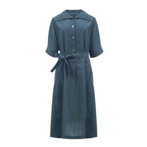 [펠리체조수니]벨티드 여름 롱 원피스 (FOMO212)