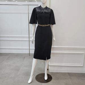 [미니멈]레이스배색 원피스 (MXCAWO7090 BK7)_IC