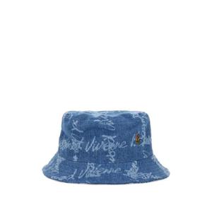 비비안웨스트우드 ORB 자수 버킷 햇 81020009W014I