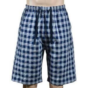 (백곰)밴딩 남성 체크 주머니 파자마 7부