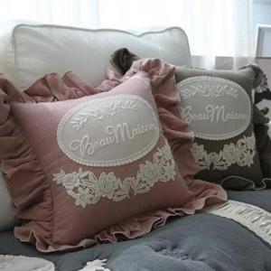 아트박스/러그랜드 메종프릴 면 쿠션 40×40 (솜포함) - 3color