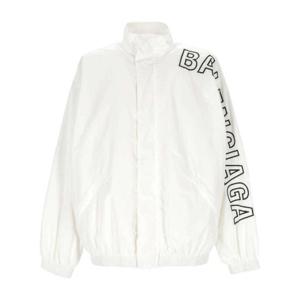 Balenciaga 로고 프린트 재킷 768920TNO79 9000 TP936943035