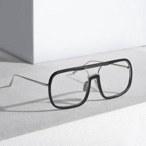 아트박스/루킹포유 네오레트로 39501R 오버핏 투브릿지 뿔테안경