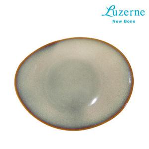 아트박스/루전 [루전] 러스틱 아이보리 오발 접시 대 29cm