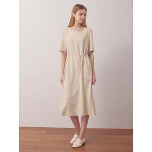 [뷰어]여성 스퀘어넥 베이직 반팔 원피스 ZNOPP302_LB