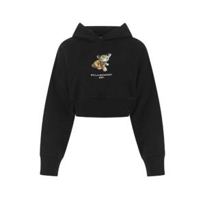 Stella McCartney 그래픽 프린트 크롭 후드티 6J00513SPW68 1000 TP942583502