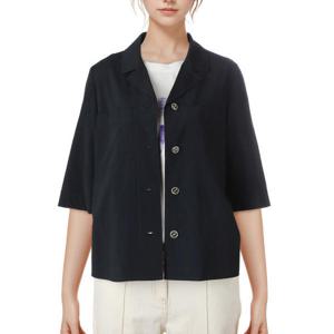 [캐리스노트]기본카라 에이라인 블라우스 CNEMBL002