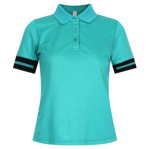 샵앤) 여성 카라넥 사방스판 반팔 골프 티셔츠 LB-WSH-20690-블루