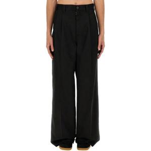 메종마르지엘라 와이드 하이 웨이스트 플리츠 팬츠 S50KA0652 S