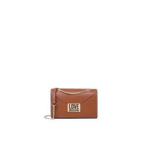 Love Moschino 로고 플라크 폴드오버 탑 체인 숄더 백 JC4073PP1LLG1 20A TP942855031