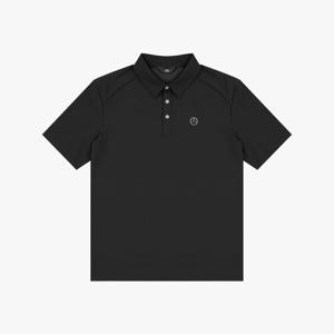 드루 골프 남성 트리코트 펀칭믹스 티셔츠 DM52ST33_BK