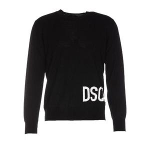 Dsquared2 로고 니트 크루넥 스웨터 S74HA1377S18332 965 TP943187583