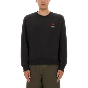 겐조 남성 블랙 스웨트셔츠 FF65SW2604MC_99J