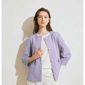 [요하넥스]라운드넥 스티치 린넨쟈켓J5B5J300