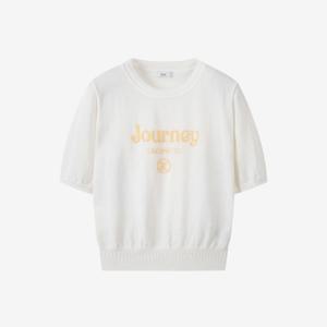 [쥬크]레터링 자카드 라운드넥 니트 _Z252KSK303