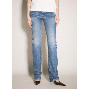 25 FW 생로랑 여성 90s 슬림 진  sla0258061blu