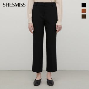 [쉬즈미스] 백 밴딩 테이퍼드 팬츠_SWWSLP32040