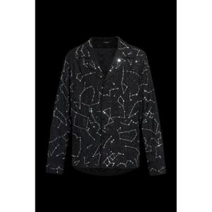 발망 컨스텔레이션 장식 파자마 셔츠 EH0HU270VG21 EHV TP937008387