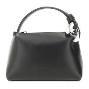 제이더블유앤더슨 블랙 가죽 탑 핸들 백 HB0757 LA0232999