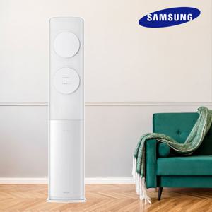 삼성 AI 비스포크 무풍 클래식 스탠드 17평 에어컨 실외기 리모컨포함 AF70F17D11WS