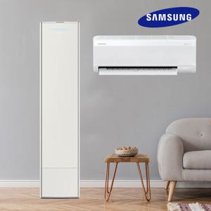 삼성 AI 인버터 무풍 갤러리 17+6평 투인원 에어컨 실외기 리모컨포함 AF80F17D22BRS