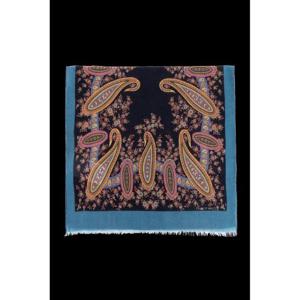 Etro 페이즐리 프린트 로우 엣지 스카프 WATA0005AKA76 X0886 TP944447914
