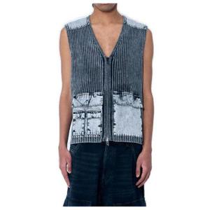 디젤 K 마지 유틸리티 조끼 A168700QMAN 900BLACK TP944431554