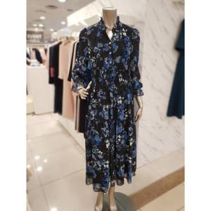 미니멈 세이브존01 프린트 시스루 롱원피스 MXCAWO7520