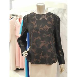 미니멈 세이브존01 플라워 시스루 블라우스 MXCAWB7190