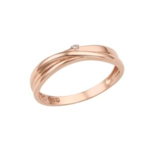 [로이드] 심플 러브 스톤 골드 반지 14K 여성 커플링 LRW20032G